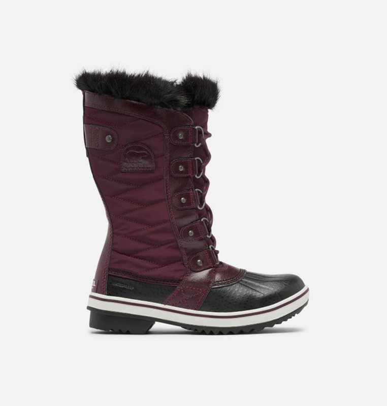 Womens Snow Boots Purple/Black - Sorel Tofino™ II Mid - 428-XQACPB